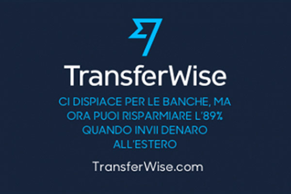 Trasferisci denaro con TransferWise e risparmia!